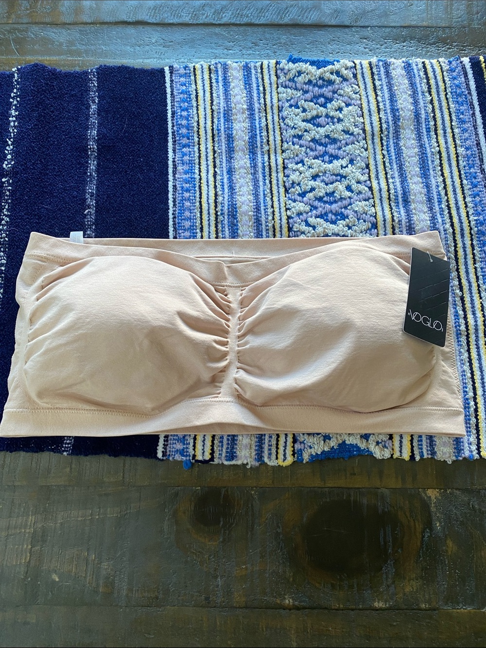 tiVOGLIO nude seamless bandeau bra in size 3X, NWT with original retail tag